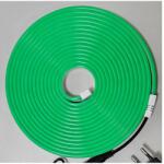 Baterie Centrum Bandă LED flexibilă NEON LED/10W/230V 5 m IP65 verde (BC0577)