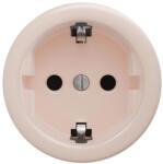 Kliklap - Priză retro casnică SCHUKO 230V/16A fără ramă, roz vintage (KA0143)