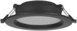 EGLO Süllyesztett LED lámpa, fekete - Idun-E Eglo 74161, 825 lm, 4000 K, 7 W, 220-240 V (74161)
