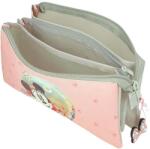 Disney Minnie Wild Nature lány tolltartó, 3 rekesz, 22x12x5 cm, Többszínű