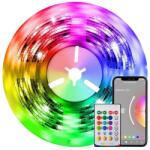 Immax 07775L- Bandă LED RGB+CCT 48W/230V 10m IP65 Wi-Fi Tuya+DO reglabilă (IM1215)