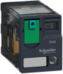 Schneider Electric Harmony Electromechanical Relays - RXM4AB2GD - RXM miniatűr relé, 4CO, 6A, 125VDC, tesztgomb, LED (RXM4AB2GD)