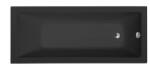SAPHO POLYSAN NOEMI akril kád, 150x80x39cm, matt fekete (71727.21)