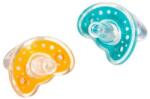 U-grow Set 2 suzete silicon U-Grow U1201-SU06, 0-6 Luni (Albastru-Galben) (U1201-SU06)