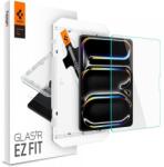 Spigen Folie de protectie Ecran Spigen GlastR EZ FIT pentru Apple iPad Pro 13 (2024), Sticla Securizata, Full Glue