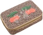 Jeune Premier Penar școlar Pencil Box Filled Leopard Cherry Jeune Premier design ergonomic de lux 20*7 cm (JPPF023184) Penar