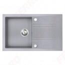FERRO Chiuveta compozit Ferro Mezzo II 78x48 cm gri Chiuveta