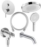 Oltens Set cap de duș Oltens Regna 37009100, baterie cadă-duș Oltens Rann 34111100, 39403100, 39100100, 37109100, 39304100, 37200100 (36075100)