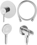 Oltens Set baterie de duș Oltens Rann 33107100, duș de mână Oltens Luva EasyClick 37109100, 39304100, 37200100 (36078100)