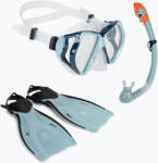 AQUASTIC Set de snorkeling AQUASTIC Shoal mască + tub + labe albastru