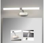 Brilagi - TUBEO LED fürdőszobai tükörvilágítás, 8 W, 230 V, 60 cm, IP44, ezüstszínű FG-M1-C07-600-SLV (BG2214)