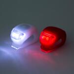 Delight LED-es kerékpár lámpa szett TPE borítással (57069B) (57069B)