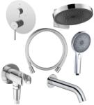 Oltens Készlet kád és zuhany csaptelep Oltens Rann 34111100, fejzuhany Oltens Vann 37007100, 39403100, 39100100, 37107100, 39304100, 37200100 (36074100)