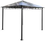 Mirpol Dari kerti pavilon polikarbonát tetővel 3x3 m (5905610252236) - arkibau