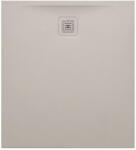 Laufen LAUFEN PRO Zuhanytálca, Marbond kompozit anyagból, extra lapos, téglalap alakú, kivezetés a rövid oldalon, Matt Bézs H2109571860001 (H2109571860001)