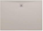 Laufen LAUFEN PRO Zuhanytálca, Marbond kompozit anyagból, extra lapos, téglalap alakú, kivezetés a hosszú oldalon, Matt Bézs H2119541860001 (H2119541860001)