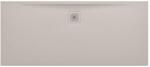 Laufen LAUFEN PRO Zuhanytálca, Marbond kompozit anyagból, extra lapos, téglalap alakú, kivezetés a hosszú oldalon, Matt Bézs H2139561860001 (H2139561860001)