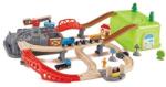 Hape Tren cu cutie de jucării (1088E3764) Trenulet
