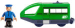 Woodyland Mașină electrică modernă - verde (91907) Trenulet