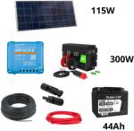 Victron Energy 130W-os Napelem rendszer csomag 500W Green Cell inverterrel és 44Ah akkumulátorral (NP-11550500)