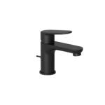 Kludi X1 egykaros, mosdócsaptelep 75, klikk-klakk, fekete (KL-322663975)