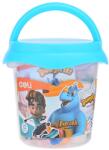 Deli Plastilina 12 culori/set 160 g galetusa cu 4 forme modelaj, DELI (DLED75346)