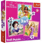 Trefl Disney hercegnők 3 az 1-ben puzzle
