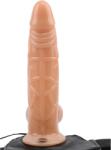  Felköthető valósághű pénisz vibrátor Stunt cock 21 cm