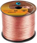 Cabletech Réz hangszórókábel transzparens 2x1mm2 100m/tekercs (KAB0315)