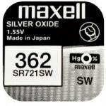 VARTA Maxell SR721SW SR721 V362 362 1.55V alkáli elem