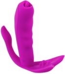 Javida - G-pont és csiklóizgató vibrátor (lila) - shop