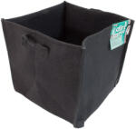 PLANT!T DirtPot négyzet alakú textil cserép fogantyú nélkül 24×24×21 cm - 11 l