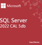 Microsoft Microsoft SQL Server 5db User/Device CAL (359-07039)
