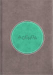 Dayliner Naptár, tervező, A5, napi, DAYLINER "Central", szürke-türkiz (NCEA5SZTU) - kreativjatek