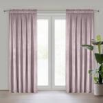 Takoy Draperie gata făcută din catifea mată greutate de 215 g/m2