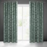 Takoy Draperie LIVIA cu model botanic în relief-HF-385835