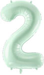  Foil Balloon Number ''2'', 72cm, green (FB230G-2-012)