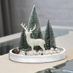  Fa kör alakú tál nagy - fehér (4600W)