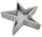  Fa csillag tál - szürke (C_0540SZ)