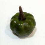  Zöld műanyag tök, mérete: 3, 5x4, 5 cm