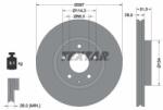 TEXTAR Disc frana TEXTAR 92257403 (92257403)