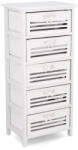 Bizzotto Comoda lemn alb Leny 40x29x90h (0210691) Comoda