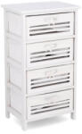 Bizzotto Comoda lemn alb Leny 40x29x73h (0210690) Comoda