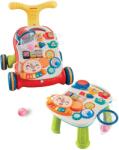 KikkaBoo Детска проходилка 3в1 Play & Grow в червено - KikkaBoo Проходилка