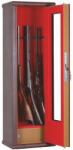 ARROW Dulap 8 arme cu vitrina, cutie interioara, maro (LV8)