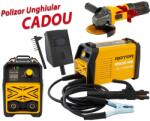 ROTOR Pachet Promo: Aparat de sudura LCD Color ROTOR MMA200-MIN, 200 A + CADOU Flex ROTOR RAG600 , 600 W , 11000 RPM , 115 MM (14678+14344)