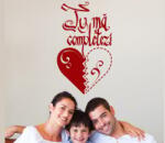 4 Decor Sticker Tu ma completezi - beestick-deco - 91,00 RON