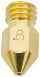 E3D Месингова дюза MK8 - 0, 8 mm (MK8-NOZZLE-0800)