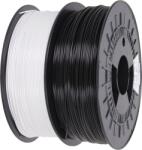 3DJAKE Бял и черен икономичен комплект easyPETG - 2 x 1, 75 mm / 1000 g (EASYPETG-WHBL-SET-175)