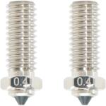 QIDI Tech Биметална дюза за X-Smart 3/X-Plus 3/X-Max 3/Q1-Pro - Комплект от 2 бр. - 0, 4 mm (728683350051)